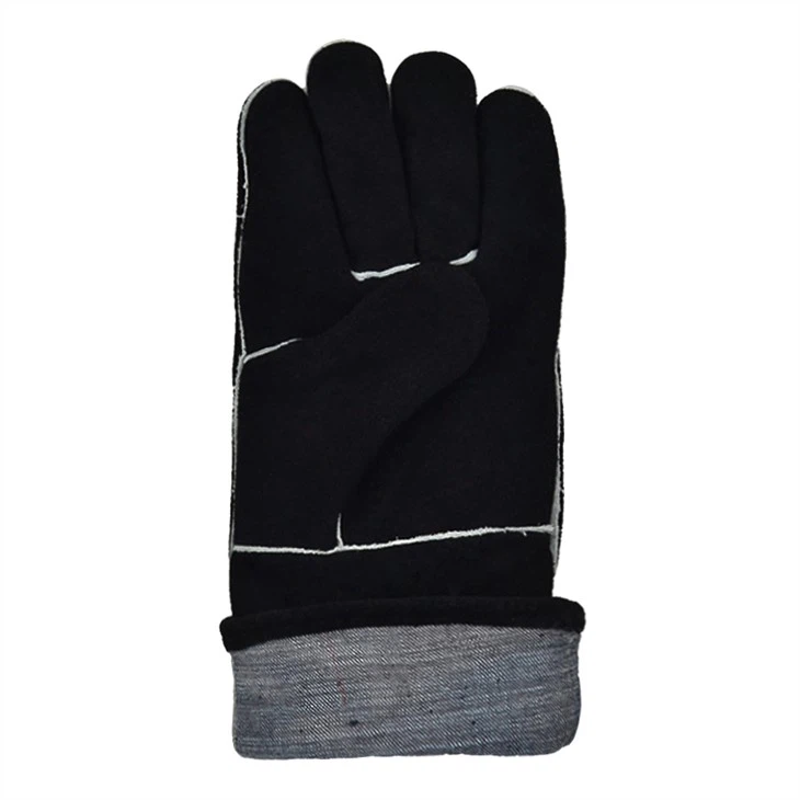 Reinforced Full-length Leather Welding Work Gloves
